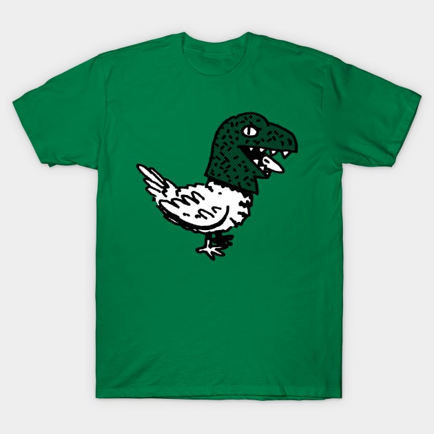 "Hen Rex" Henry T-Shirt by ismaelandia